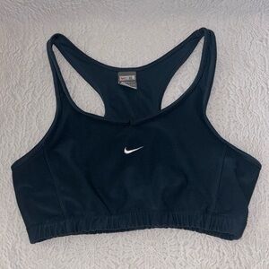 Nike Swoosh Racerback Open-Back Sports Bra